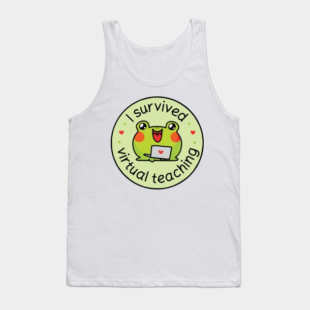 I survived virtual teaching Tank Top by Nikamii